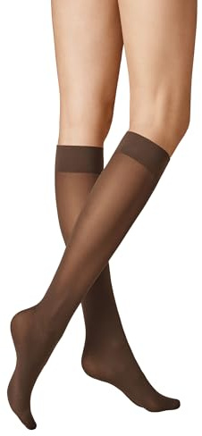 KUNERT Damen Kniestrümpfe Velvet 40 druckfrei 40 Den