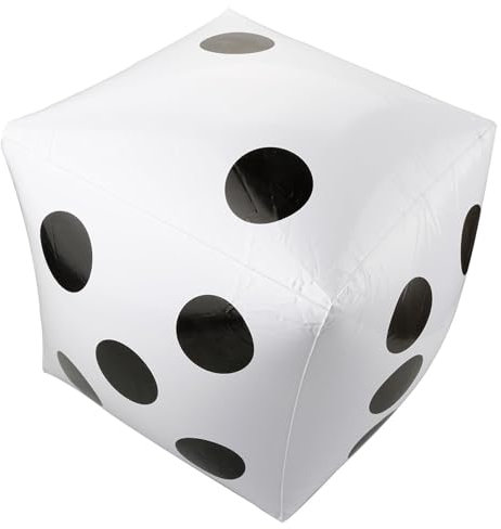 Diffaxy Juguete inflable de cubo gigante de 30 cm, globos gigantes, juguetes hinchables, cubos inflables de 12 x 12 pulgadas para juegos de césped, fiesta en la piscina