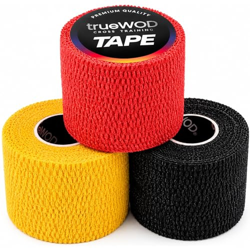 trueWOD Tape Crossfit Adhesivo Cinta Dedos Esparadrapo Deportivo Hook Grip