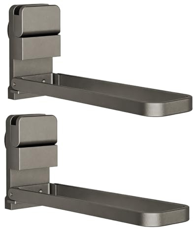 Huxibai Toallero con ventosa, 2 barras porta toallas con ventosa para pared de baño | Accesorios de baño sin perforación para casa, baño, cocina apartamento