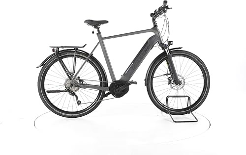 RALEIGH E Bike Kent 10 Trekking E-Bike Herren 28 Zoll Elektrofahrrad, Bosch 65 Nm 625 Wh, 10 Gänge, Hydraulische Scheibenbremse 185-200 cm grau (Generalüberholt)