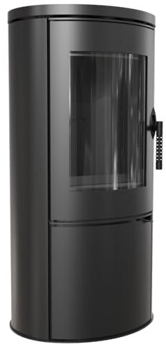Kratki Kaminofen Koza AB | Gebogene Scheibe | 8 kW | KOZA/AB/Black