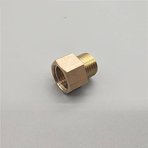 OTANA Cobre M/F 1/8?1/4?3/8?1/2?3/4?BSP Rosca Macho a Hembra Conector de Tuber¨ªa Hexagonal Adaptador de acoplador de Tuber¨ªa de lat¨®n Conector de Tuber¨ªa Hexagonal, 04,03