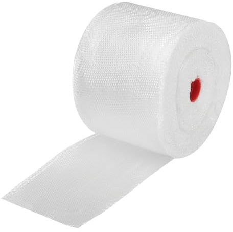sourcing map Glasfaserband 30m x 50mm x 0,17mm Glasfasermatte Fugenband | Glasfasergewebe, Armierungsgewebe, Glasfaser Klebeband, Filamentband, Fiberglass Cloth, Für Reperatur Spachtelarbeiten