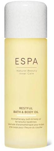ESPA | Restful Bath & Body Oil | 100ml | Lavender, Clary Sage & Eucalyptus