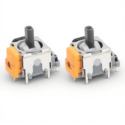 2PCS 3D Analog Joystick Sensor Modul Ersatz für Game Controller, Hall Effect 3D Analog Sensor für Analog Sensor Potentiometer