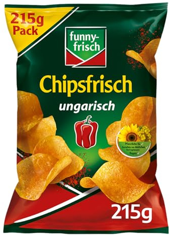 funny-frisch Chipsfrisch ungarisch, 215 g