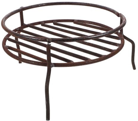 Gogogmee Wiederverwendbarer Wok-Halter Aus Eisen Verschleißfest Und Langlebig Als Campingkocher Und Herdständer Für Outdoor-Reisen Und Wandern Topf-versorgung Für Einfache Installation