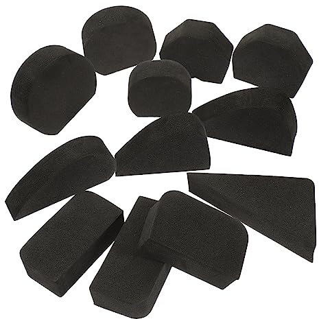 COHEALI 1 Juego Molde De Mango De Arcilla Moldes De Mango De Taza De Cerámica Mango De Taza De Arcilla Herramienta Para Hacer Asas De Tazas Taza De Bricolaje Eva Black 12 Piezas