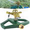 Irrigatore Giardino Base in Metallo, Irrigazione Prato, Attrezzi Giardinaggio, superficie fino a 540 m², Rotante a 360 Gradi, per l'irrigazione del Prato e del Giardino
