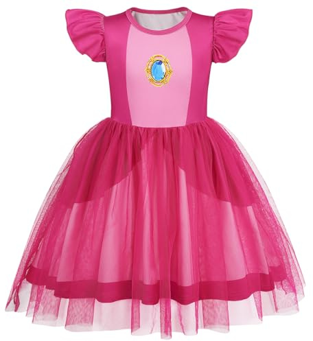 Marendyee Costume de princesse pour filles, déguisement de princesse pour enfants, costume d'Halloween pour petite fille, tenue de fête d'anniversaire