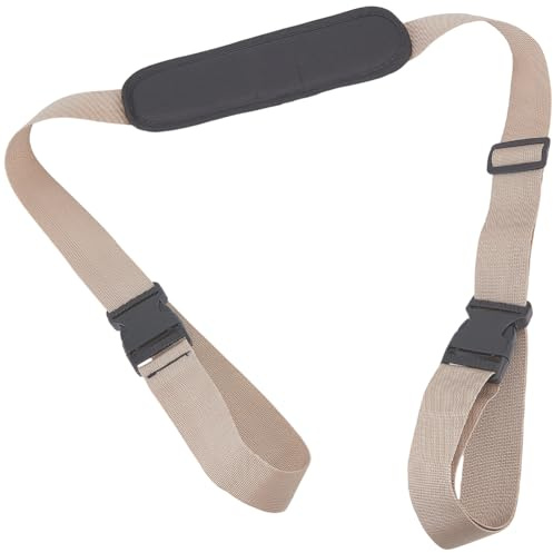 GORGECRAFT Schultergurte Für Strandstühle Verstellbar Tragegurt Für Roller rutschfest Ersatz Khaki Universell Gepolstert Für Rucksäcke Faltbare Laufräder Camping Picknicks Im Freien 100 189cm