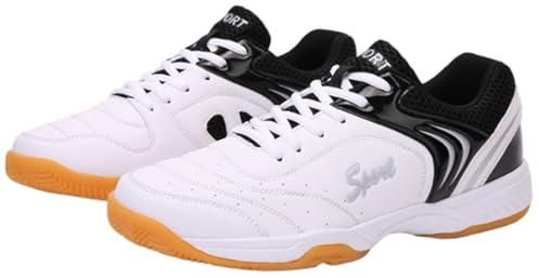 Zeihyeurus Men's Indoor Court Shoe,Tennis Shoes Men,Cushioned Badminton Shoes,Badminton Squash Shoes With Arch Support,Breathable,Lightweight,for Walking Gym Jogging Fitness Athletic Casual