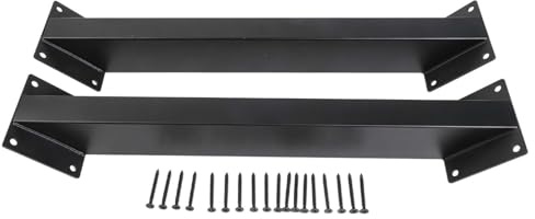 FACAIIO Gazebo Support Brackets, 2-Pack Metal Diagonal Rods Wooden Pavilion, Outdoor Structure Stability Solution