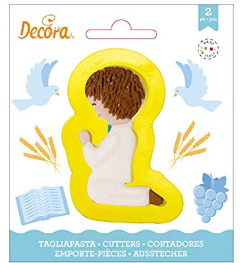 DECORA 0803037 Cortador COMUNIÓN NIÑO 9 X 5 X 2 H CM