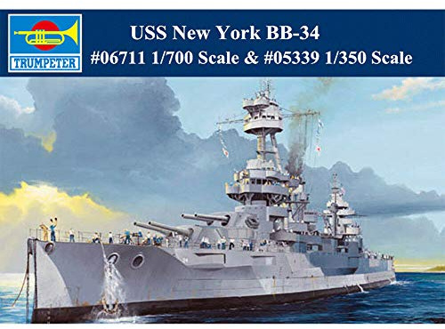 Trumpeter 06711 modellbyggsats USS New York BB-34