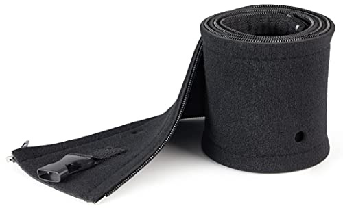 StarTech 1m Neopren-Kabelschlauch mit Reißverschluss, Schwarz (WKSTNCMZP) | Mit 3cm Durchmesser, flexible Kabel-Organisationshülle, Kabelabdeckung, Kabelmanager