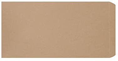 200 Stück Mini Kraftpapiertüten, Flachbeutel Geschenktüten Papier Kraft Umschlag Klein Kraftpapiertüten Mini Papiertüten für Schmuck Samentüten Candy Tüten Butterbrottüten Pralinen-braun-23x12cm