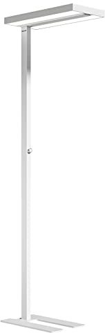 Honeywell 02E LED-Stehlampe, 10400LM Sunturalux Augenschonende Standleuchte | 4000K, 100W natürliches Tageslicht, dimmbare Leseleuchte, moderne Stehlampe für Home-Office, Wohnzimmer & Schlafzimmer