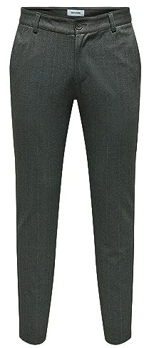 ONSMARK Slim 02093 fiskbensbyxa NOOS, svart, 34W / 32L