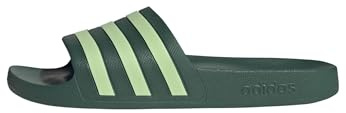 adidas Unisex Adilette Aqua Slides Flipflop, Collegiate Green/semi Green Spark/Collegiate Green, 42 EU