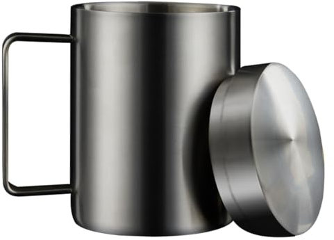 Cabilock Mug en Acier Inoxydable 316 Double Paroi Isotherme 1 Pièce