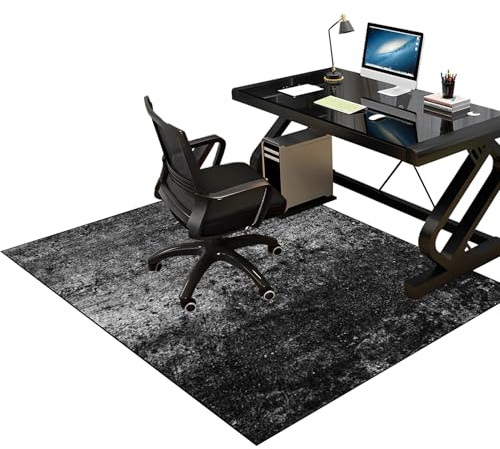 Kraftig spelstol matta kontorsstol mattor för mattor och trägolv matta skydd stol matta för hem kontor golvmatta för kontorsstol halkfri skrivbordsstol matta för matta 80 x 120 cm