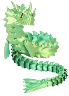 ARVALOLET Gelenkdrache Fidget-Spielzeug 3D-Gedruckter Drache for Desktop-Dekoration