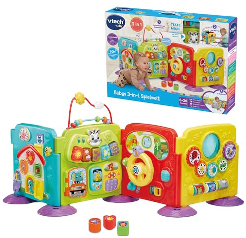 VTech Baby 3-in-1 Spielwelt - Activity Board Musik Lernen