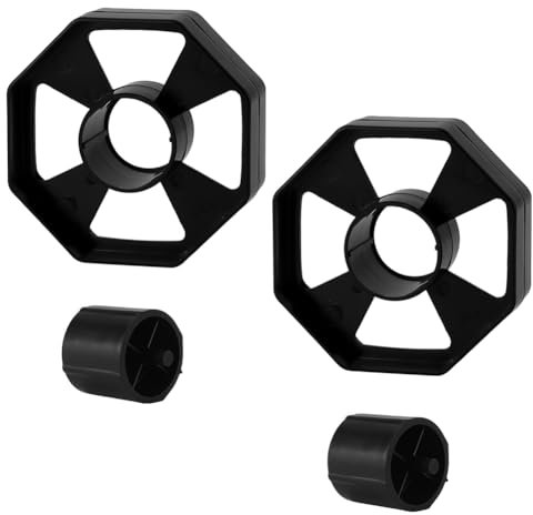 HOBBIESAY 1 dévidoir de Ruban Adhésif de Bureau Accessoires en Plastique Noir Noyau de Remplacement pour Magasin Bureau Maison École 21.5x30.5x9mm