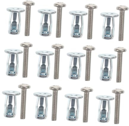 GARIOUANS 15stücke Teiliges Metall-expansionsschrauben-Set Extra Kurz Für Gipskarton Hohle Türen Schwere Wandanker Stabile Hohlraum-dübel Für Sichere Wandbefestigung