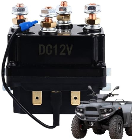Relé De Cabrestante – 12V 250A Solenoide De Cabrestante | Arrancador De
