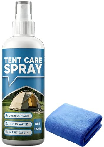 Nettoyant et restaurateur de tissu de tente extérieure, spray protecteur de tissu de bouclier d'eau, nettoie le détachant de moisissure de crasse de saleté sur les tentes, toile (1Pcs)