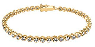 Elli Armband Elli Damen Armband Tennisarmband mit Kristallen in 925 Sterling Silber