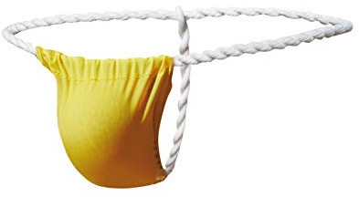 Newsywell Homme Soie Glacée String Tanga Bikini Taille Basse Slip sous-vêtement