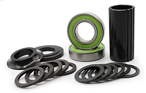 Kartell ® Spanish BB Tretlager Set für 19mm Achsen, 68mm Tretlager-Gehäusebreite, gedichtete Industrielager, für BMX, MTB & Dirt-Jumping Bikes