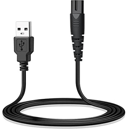 Lenink Charger for Pecham/Coslus Water Flosser - USB Power Supply Cable (1m/3.28ft)