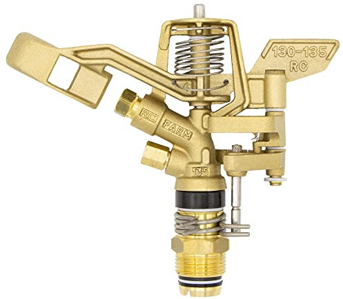 VARIOSAN Irrigatore circolare tipo RC 135 16171, 3/4, ottone, irrigatore circolare e irrigatore settoriale