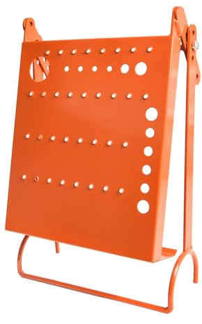 Ladder Platform Attachment,Anti-Slip Extension Ladder Tool,Heavy Duty Ladder Stand Ladder Step,Ladder Accessories Holds 400 Pound (Orange) | For little giant ladder accessories, ladder platform,ladder step,ladder step platform