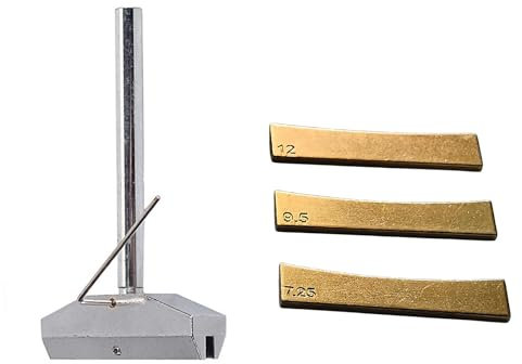 BALUKEYS Gitarren-Reparaturwerkzeuge Griffbrett-Presszangenklemmen Griffbrett-Presszange aus Legierung mit Presszangeneinsätzen und Schraubenschlüssel für Saiteninstrumente (Radius:7,25/9,5/12 Zoll)