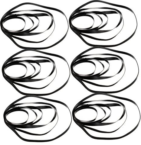 Yardenfun 50stücke Antriebsriemen Für Kassettenrecorder Quadratische Gummi Riemen Ersatz Riemen Für Recorder Kassettenrekorder-Reparatur Recorder Gummi Gürtel Belohnungsgürtel Karategürtel t