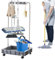 Carrito de limpieza enrollable,Carro de limpieza sobre ruedas - Carrito doméstico de gran capacidad,Organizador de escobas, herramientas de almacenamiento para estaciones domésticas para hospitales
