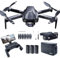 CHUBORY X10 PRO GPS Drone with Camera for Adults 4K UHD, 90 Min Long Flight Time,3280 FT Long Control Range, Auto Return, Follow Me, Brushless Motor, RC Quadcopter for Beginners(<0.250g)