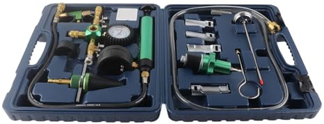 HEEPDD Kit de Recharge sous Vide pour Système de Refroidissement, Testeur de Fuite de Pression de Radiateur Durable avec Raccord Universel, Outil de Remplissage Antigel Efficace pour l'entretien