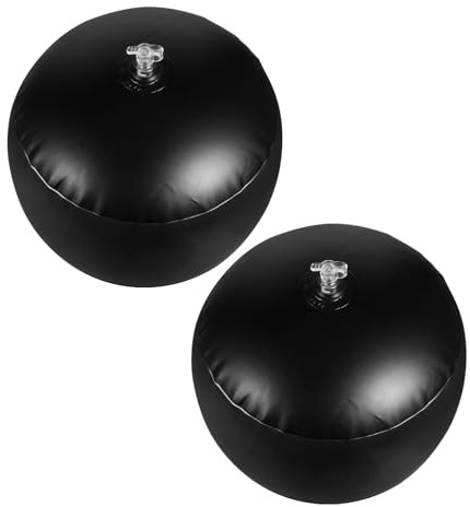 Veemoon 2 Percheros Inflables Portátiles para Gorras de Béisbol Negros Diseño Ajustable de Pvc, Soporte para Moldear y Organizar Sombreros en Viajes y Exteriores
