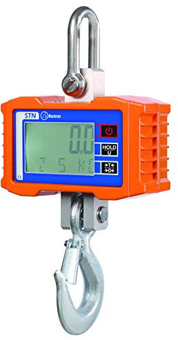Baxtran - Gancio gru con dinamometro Digitale STN, 1000 kg X 500 G)