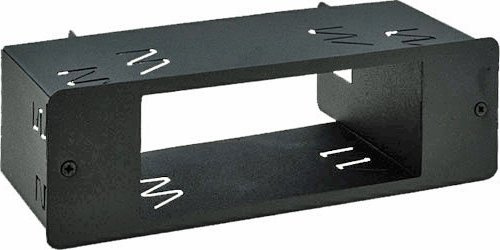 CB Funk 1DIN Halter Einbau-Schacht Montage-Rahmen verschiedener Hersteller und Modelle (Alan 101, Alan 109, MIDLAND 1001, M zero)