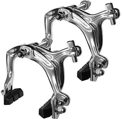 cyclingcolors Fahrrad rennrad bremskörper felgenbremsen bremse vorne & hinten 74-90 mm Vorder- und Hinterrad set aluminium