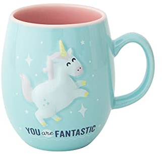 Mr. Wonderful Mug with Unicorn in Relief - You Are Fantastic
