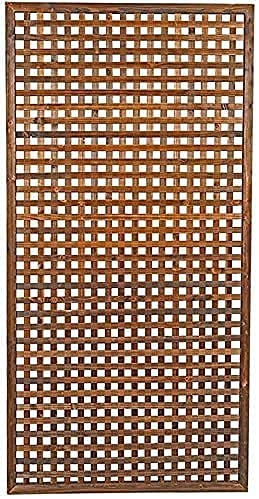 GXBCS Clôture Jardin Palissade Jardin Clôture de Piquet de Cour en Bois Réseau de Treillis de séparation de Jardin de Fleurs 5 Tailles GXBCS0903(Size:60x120cm)